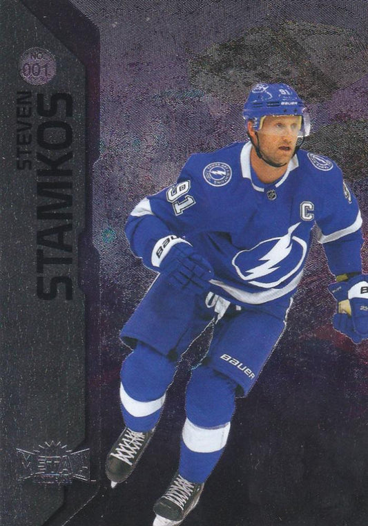 Steven Stamkos #001 Tampa Bay Lightning | 2023-24 SkyBox Metal Universe | NHL Trading Card