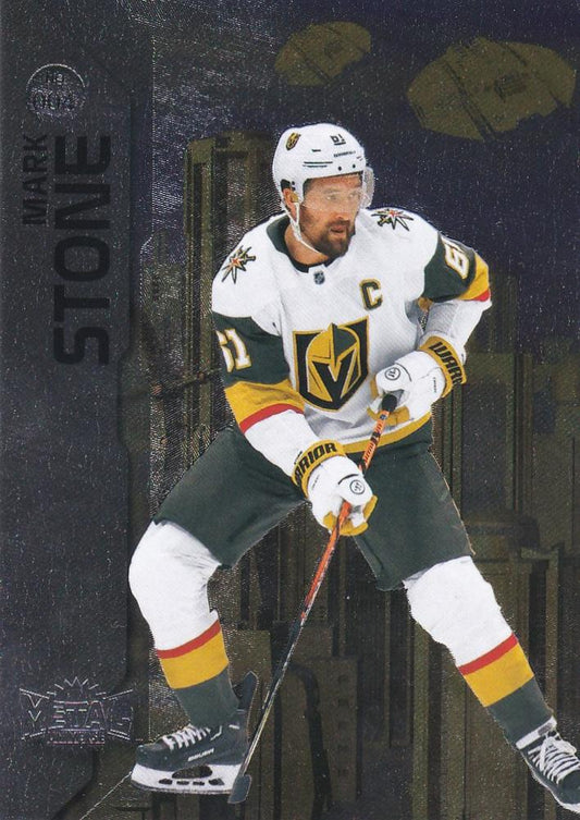 Mark Stone #004 Vegas Golden Knights | 2023-24 SkyBox Metal Universe | NHL Trading Card