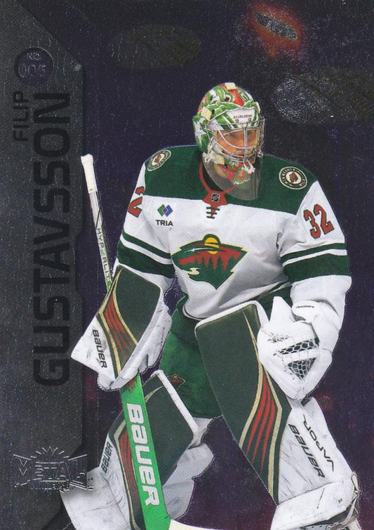 Filip Gustavsson #005 Minnesota Wild | 2023-24 SkyBox Metal Universe | NHL Trading Card