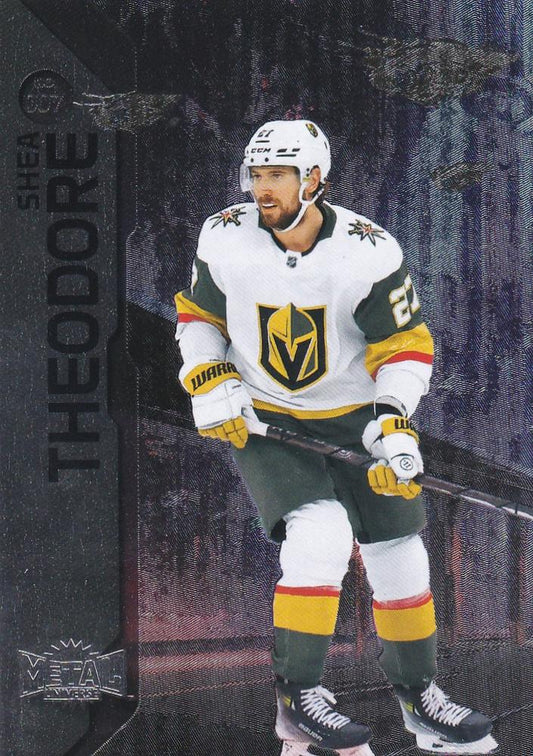 Shea Theodore #007 Vegas Golden Knights | 2023-24 SkyBox Metal Universe | NHL Trading Card