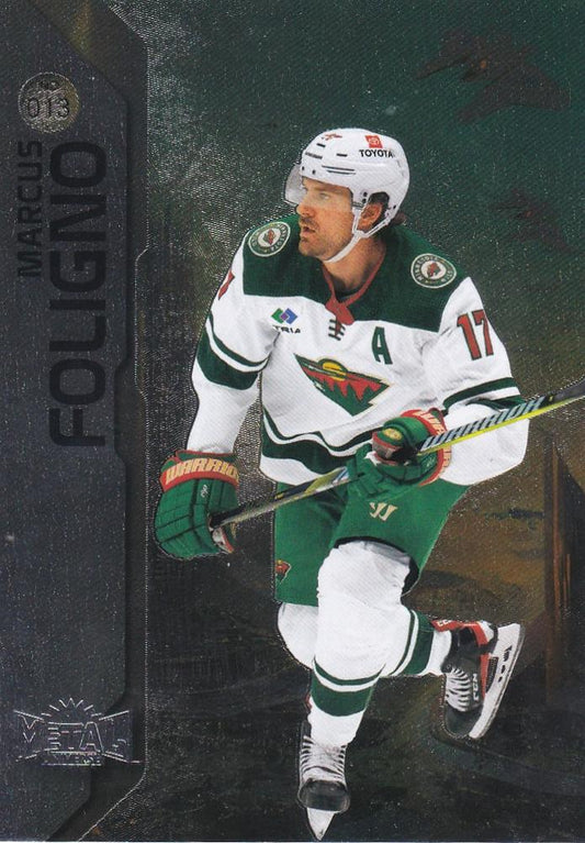 Marcus Foligno #013 Minnesota Wild | 2023-24 SkyBox Metal Universe | NHL Trading Card