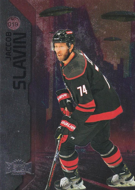 Jaccob Slavin #019 Carolina Hurricanes | 2023-24 SkyBox Metal Universe | NHL Trading Card