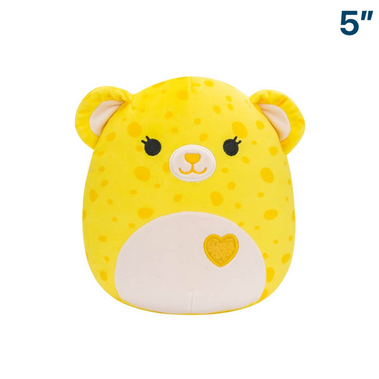 Lexie the Yellow Cheetah ~ 5" Squishmallow Plush