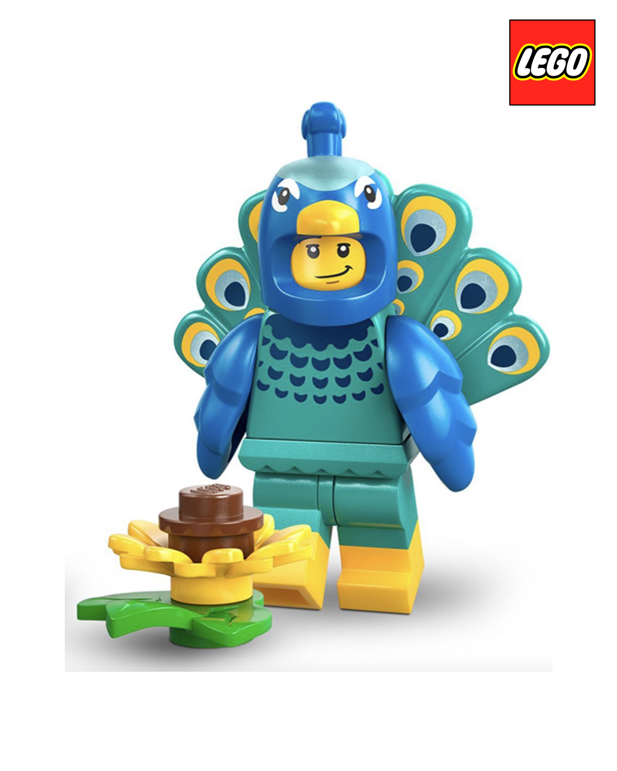 Peacock Costume - Series 28 | LEGO Minifigure | NEW CMF