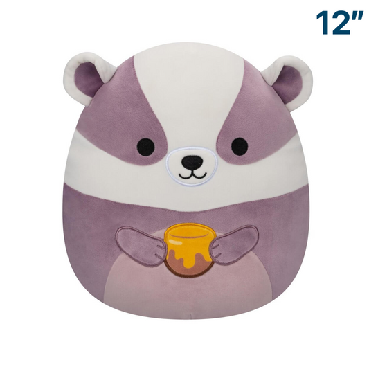 Honey Badger with Honey Pot ~ 12" Squishmallow Plush ~ IN STOCK