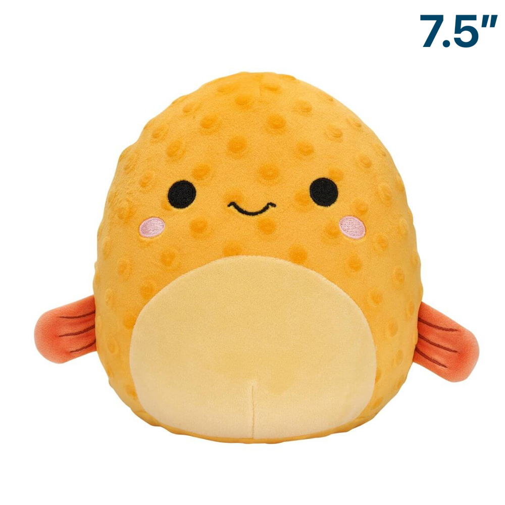 Safa the Orange Pufferfish ~ 7.5" Squishmallow Plush