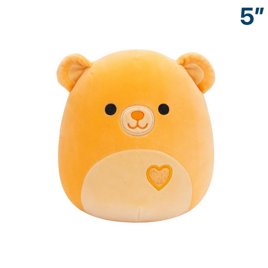 Chamberlain the Orange Bear ~ 5" Squishmallow Plush 2024 Valentines Day