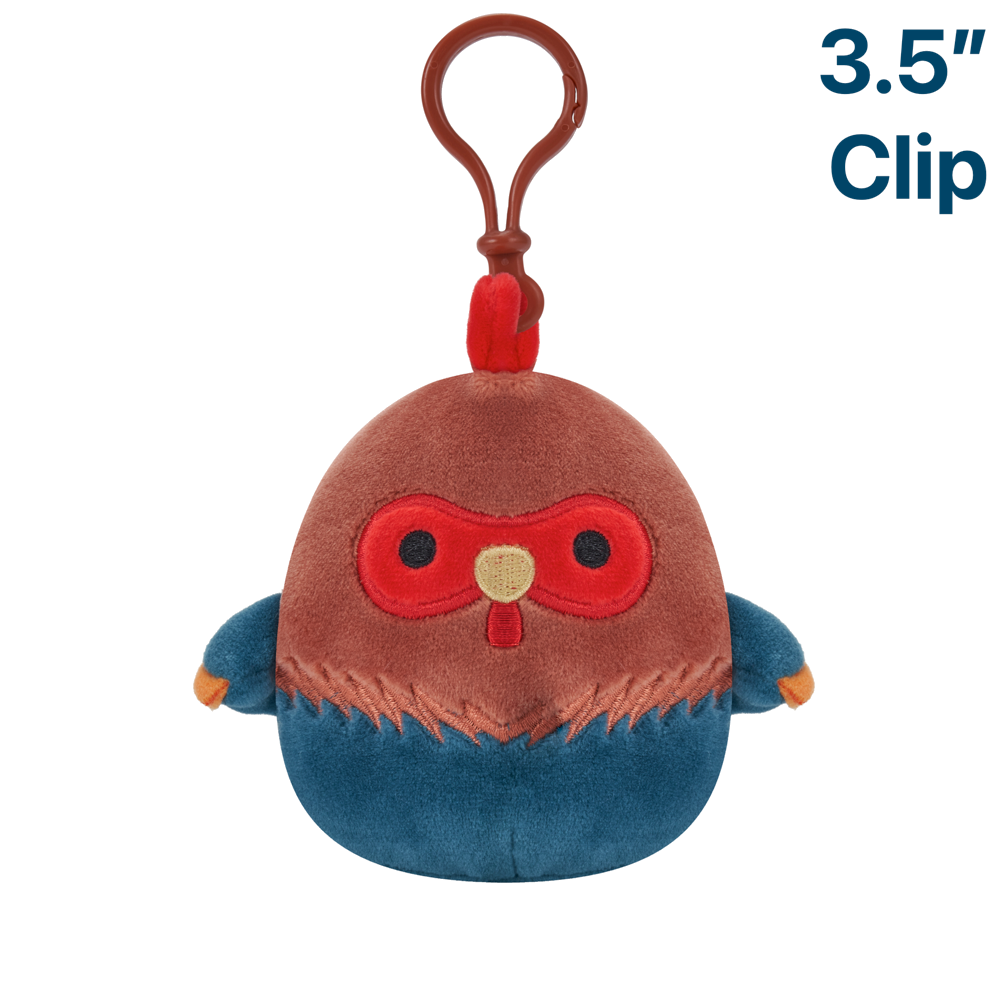 Reed the Rooster / Chicken ~ 3.5" Clip On Squishmallow Plush
