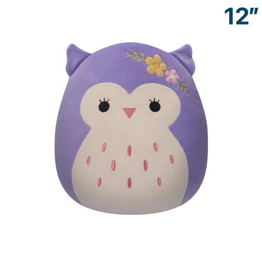 Holly the Purple Owl ~ 12" 2024 Easter Squishmallow Plush