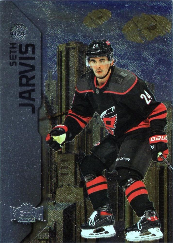 Seth Jarvis #024 Carolina Hurricanes | 2023-24 SkyBox Metal Universe | NHL Trading Card