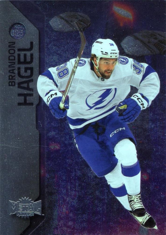 Brandon Hagel #025 Tampa Bay Lightning | 2023-24 SkyBox Metal Universe | NHL Trading Card