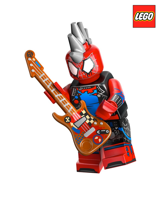Hobie Brown (Spider-Punk) - Into the Spider-Verse Series | LEGO Minifigure | NEW CMF