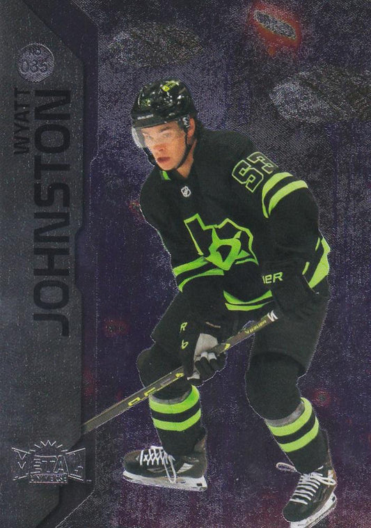 Wyatt Johnston #035 Dallas Stars | 2023-24 SkyBox Metal Universe | NHL Trading Card