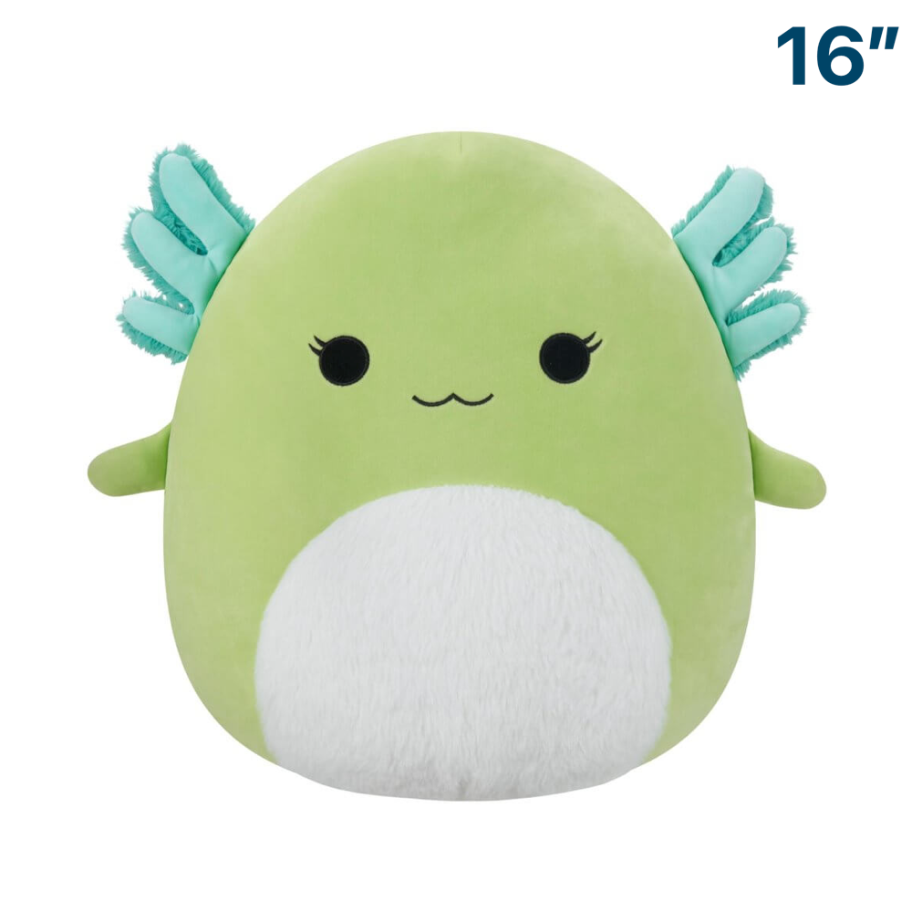 Green Axolotl ~ 16" Wave 17 B Squishmallow Plush ~ PRE-ORDER ~ LIMIT 1 PER CUSTOMER