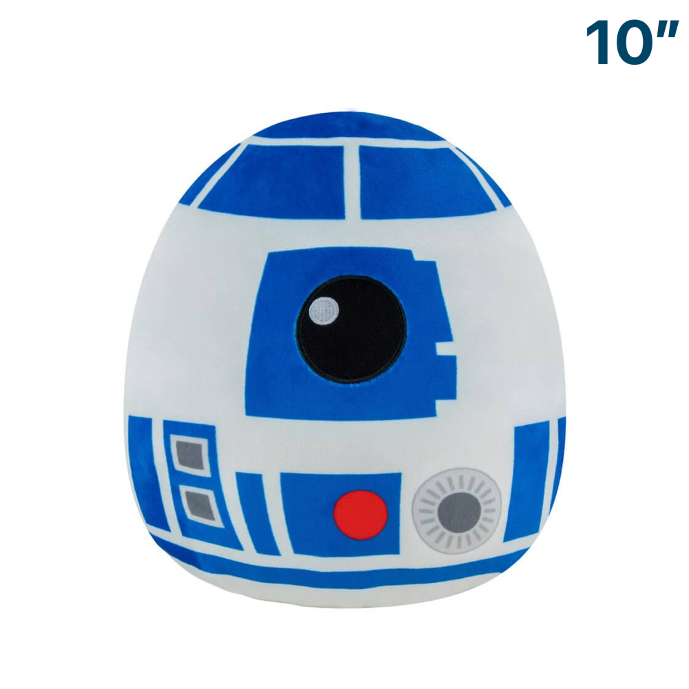 R2-D2 ~ 10" Squishmallow Plush Star Wars ~ In Stock!
