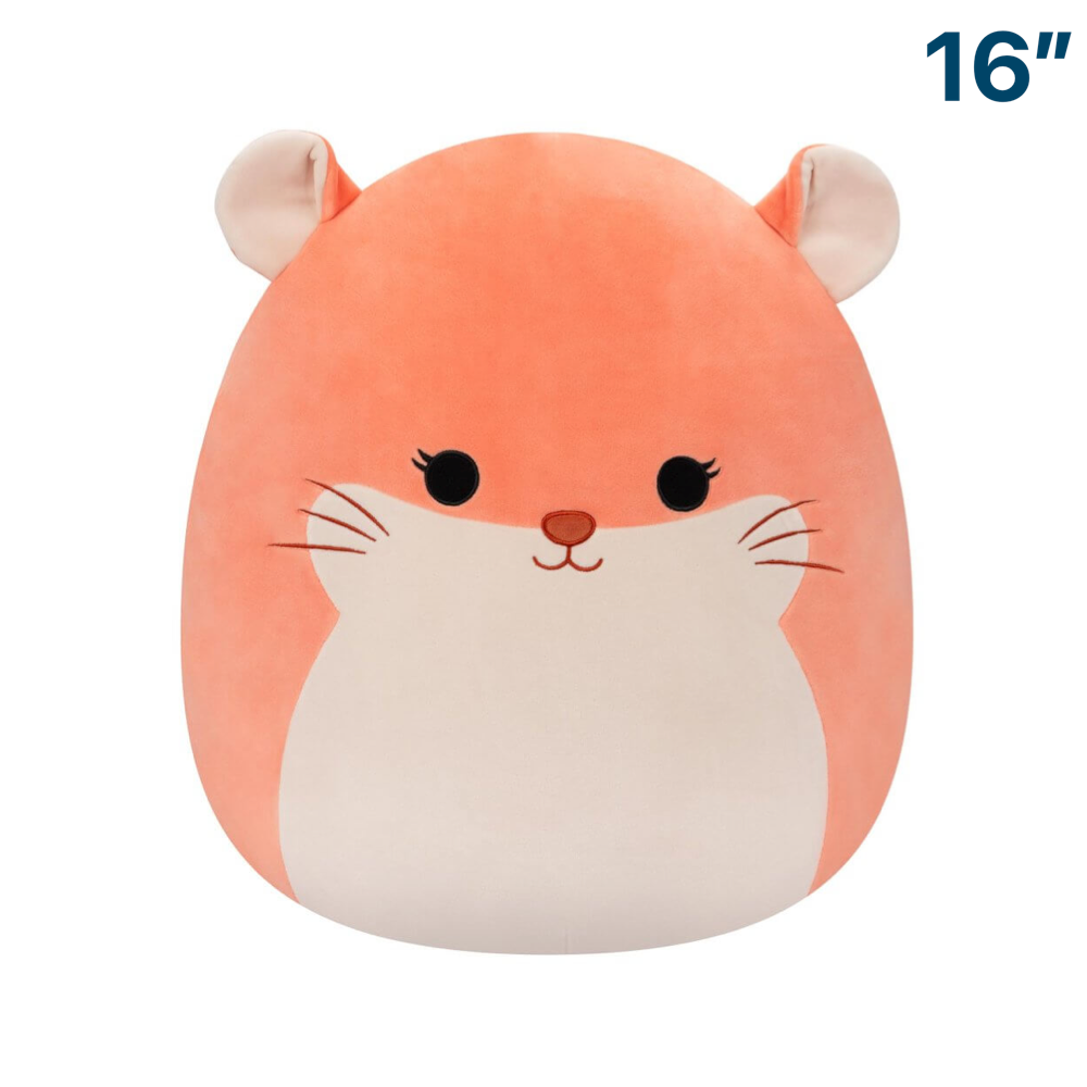 Erica the Orange Chinchilla ~ 16" Squishmallow Plush ~ In Stock!