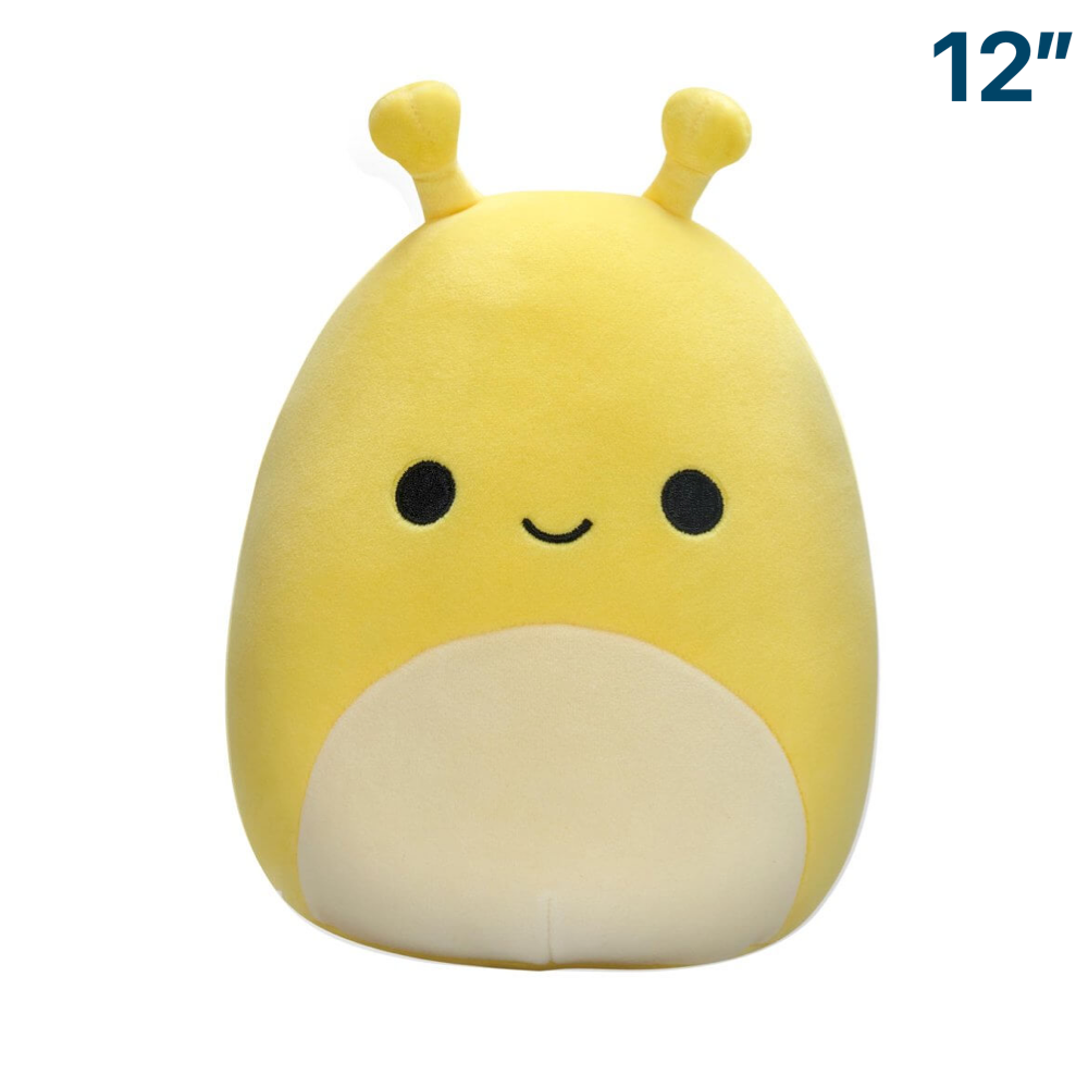 Zarina the Yellow Banana Slug ~ 12" Squishmallow Plush ~ IN STOCK!