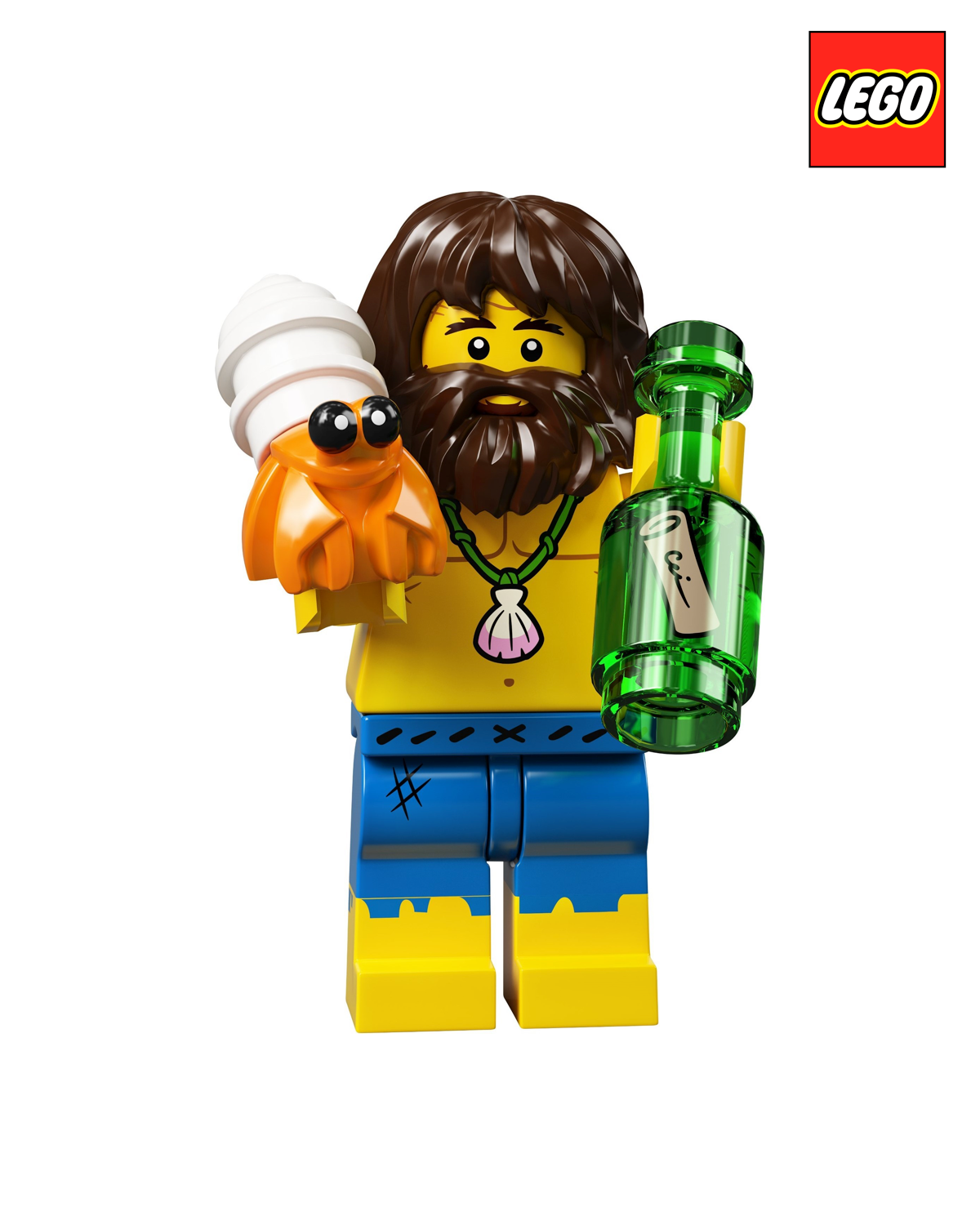 Shipwreck Survivor - Series 21 | LEGO Minifigure | NEW CMF
