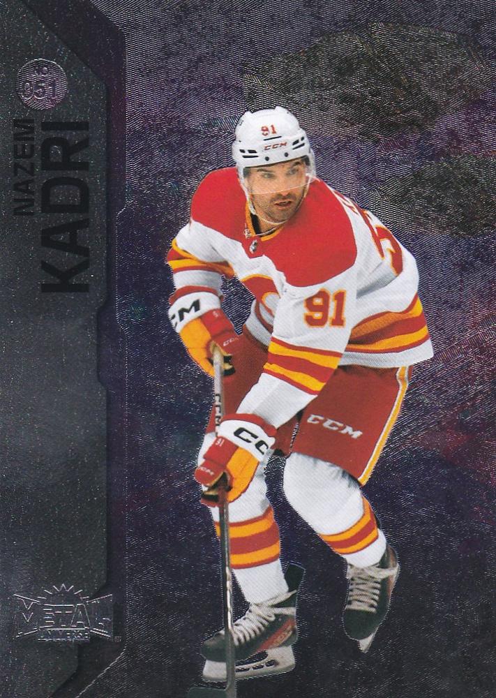 Nazem Kadri #051 Calgary Flames | 2023-24 SkyBox Metal Universe | NHL Trading Card