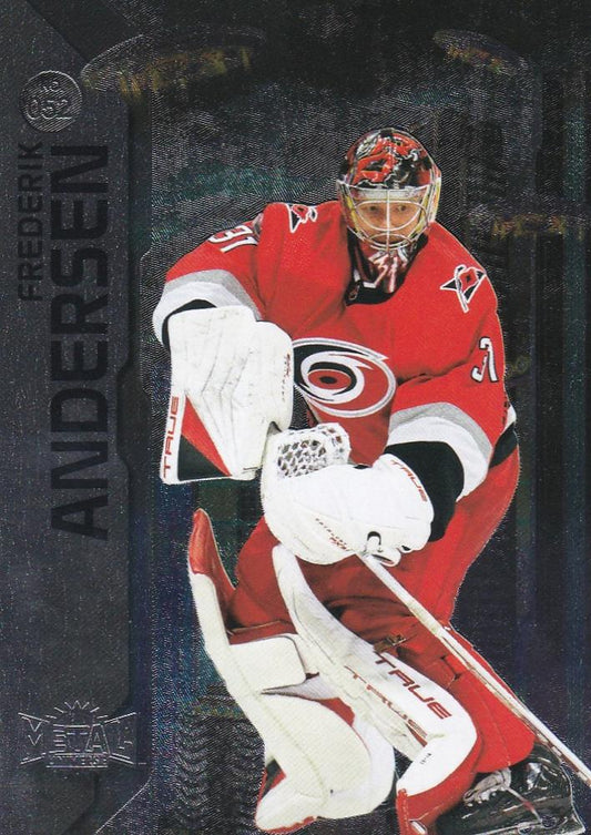 Frederik Andersen #052 Carolina Hurricanes | 2023-24 SkyBox Metal Universe | NHL Trading Card