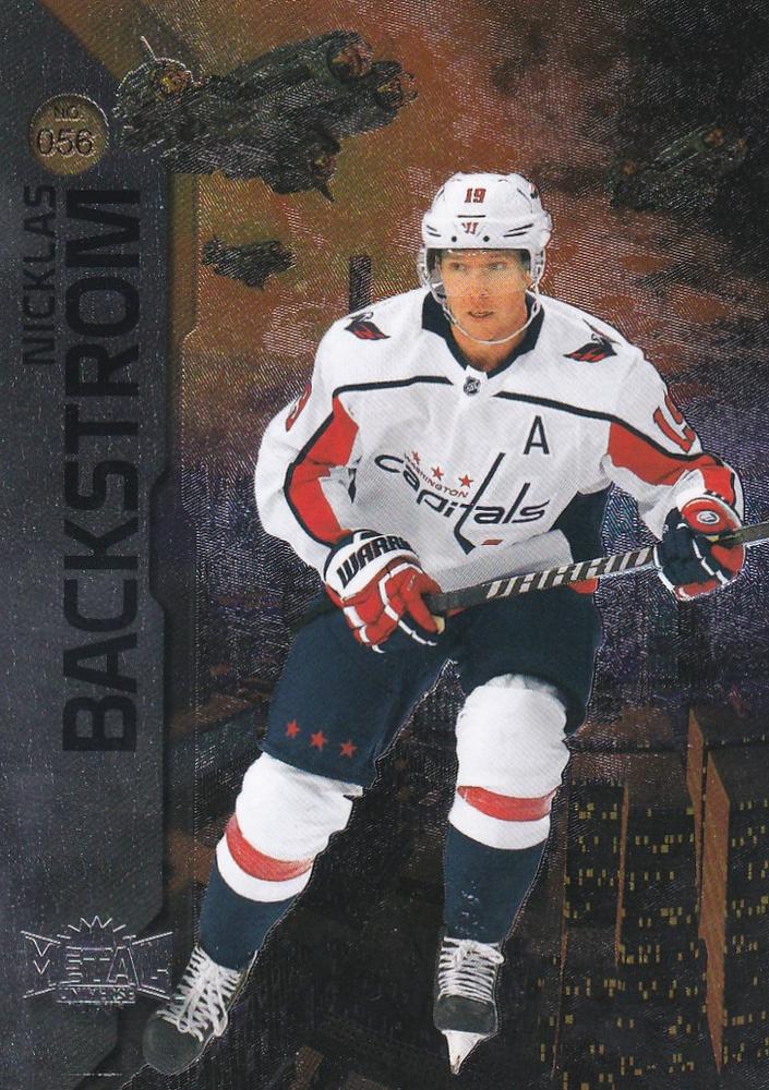 Nicklas Backstrom #056 Washington Capitals | 2023-24 SkyBox Metal Universe | NHL Trading Card