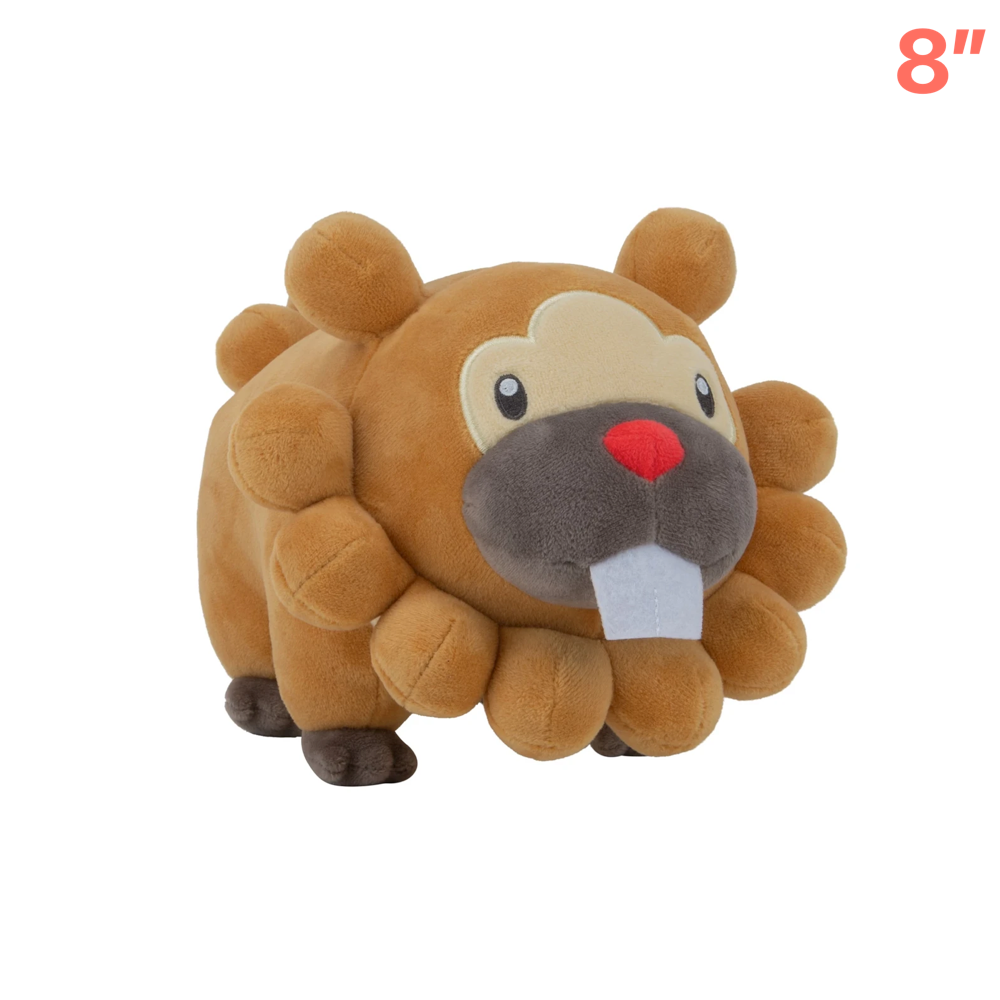 Bidoof ~ 8" Pokemon Plush Toy
