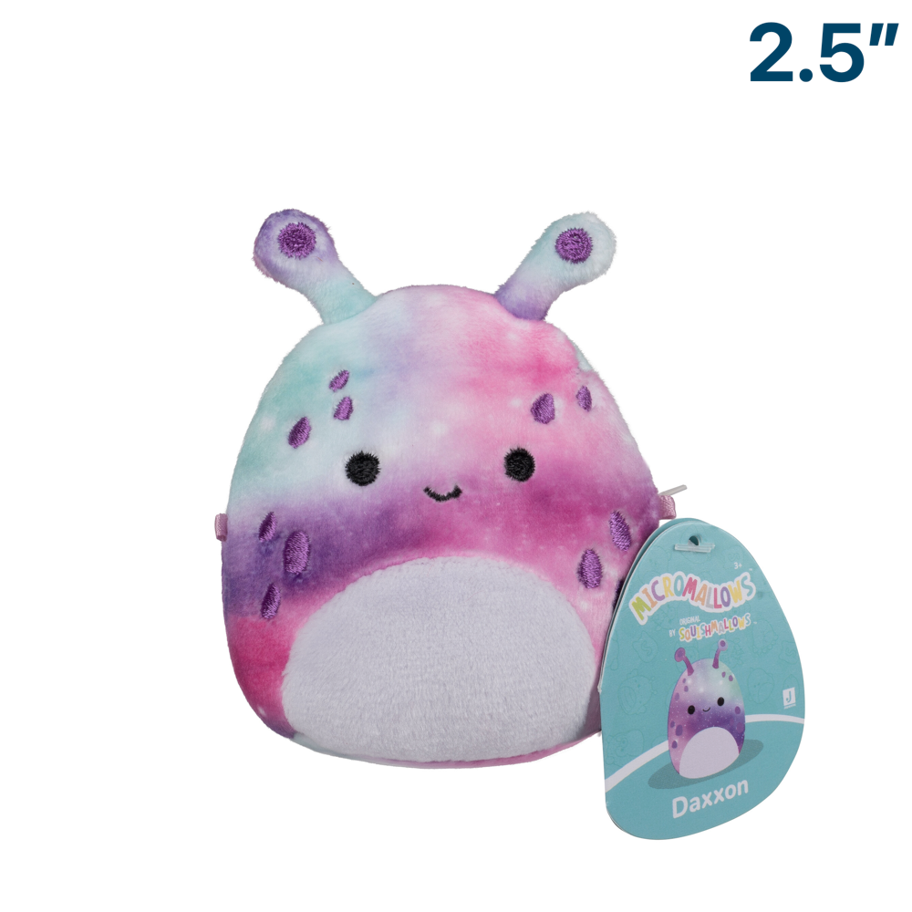 Zinx the Alien ~ 2.5" Micromallows Series 3 Squishmallow Plush