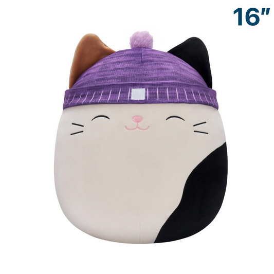 Cat with Beanie ~ 16" Wave 17 A Squishmallow Plush ~ PRE-ORDER ~ LIMIT 1 PER CUSTOMER