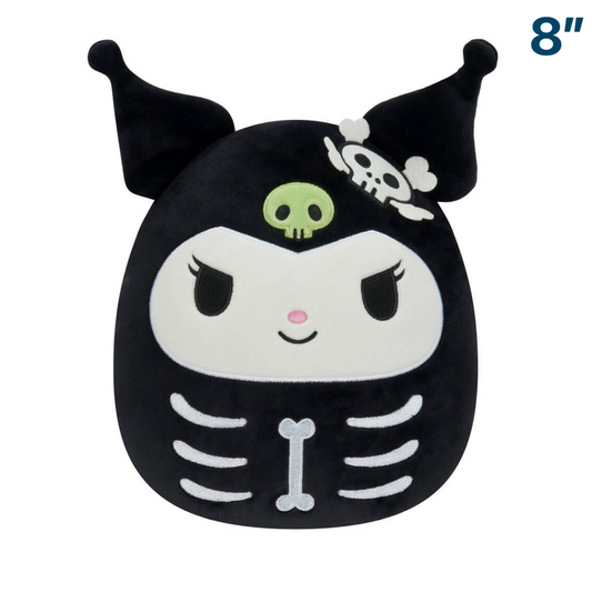 Kuromi Skeleton ~ 8" Squishmallow Plush ~ PRE-ORDER ~ LIMIT 1 PER CUSTOMER
