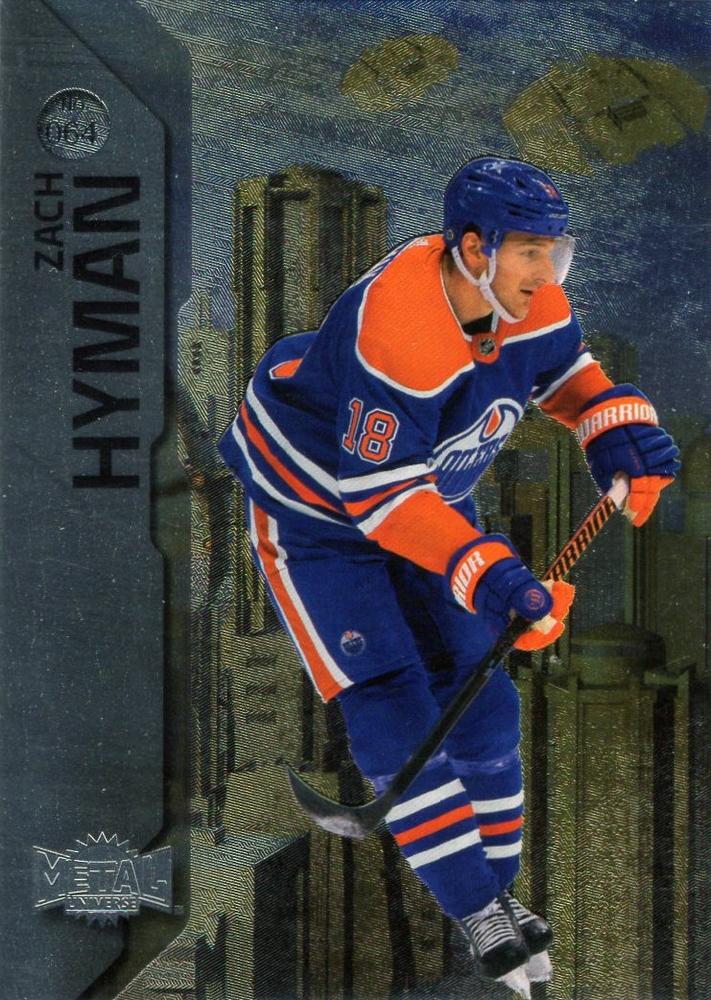 Zach Hyman #064 Edmonton Oilers | 2023-24 SkyBox Metal Universe | NHL Trading Card