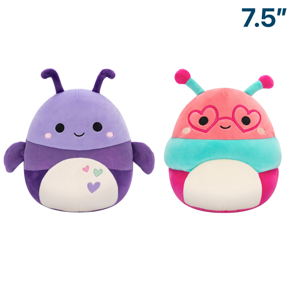 Axel Beetle and Griffith Caterpillar PAIRS Valentine's Day ~ 7.5