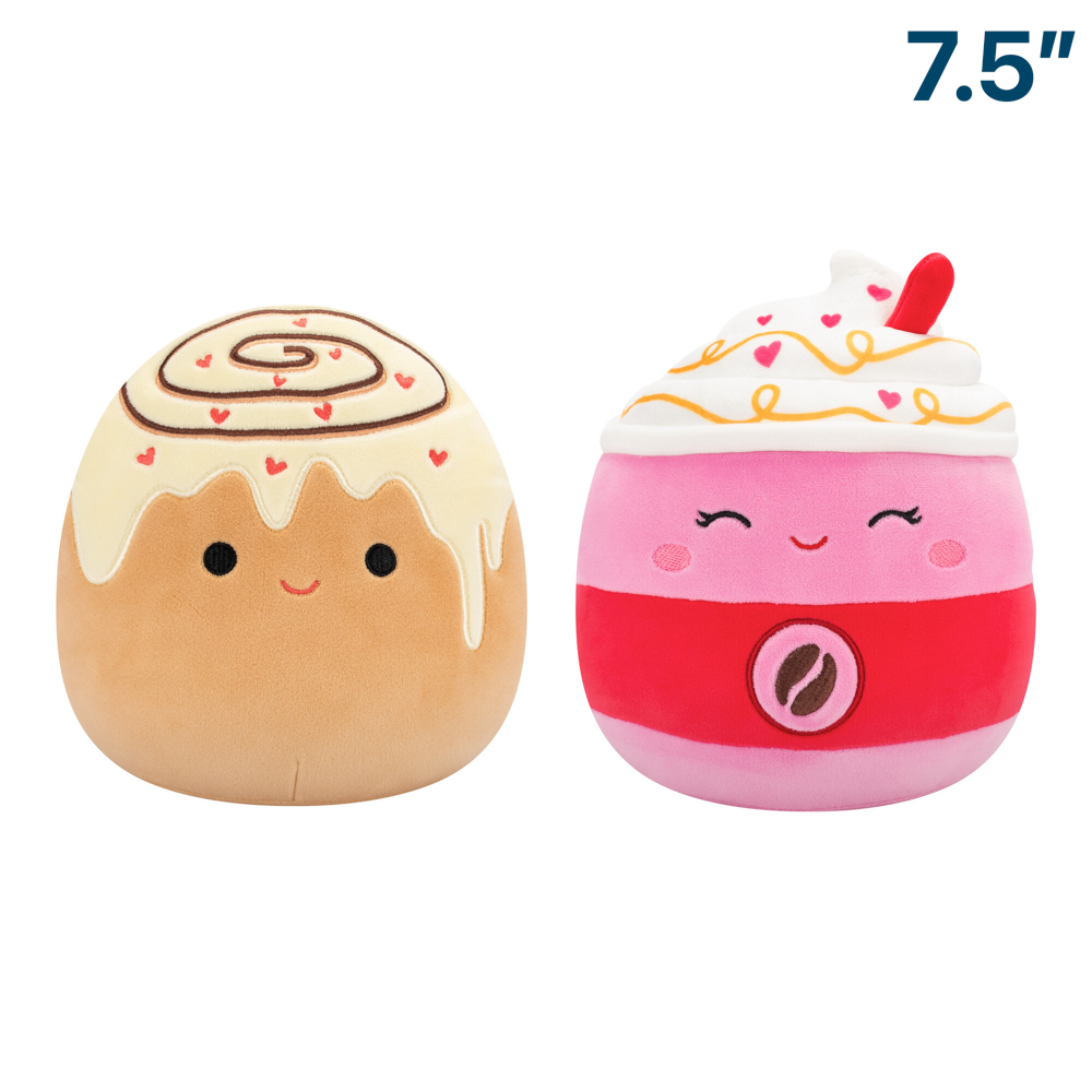 Beata Latte and Anita Cinnamon Roll PAIRS Valentine's Day ~ 7.5