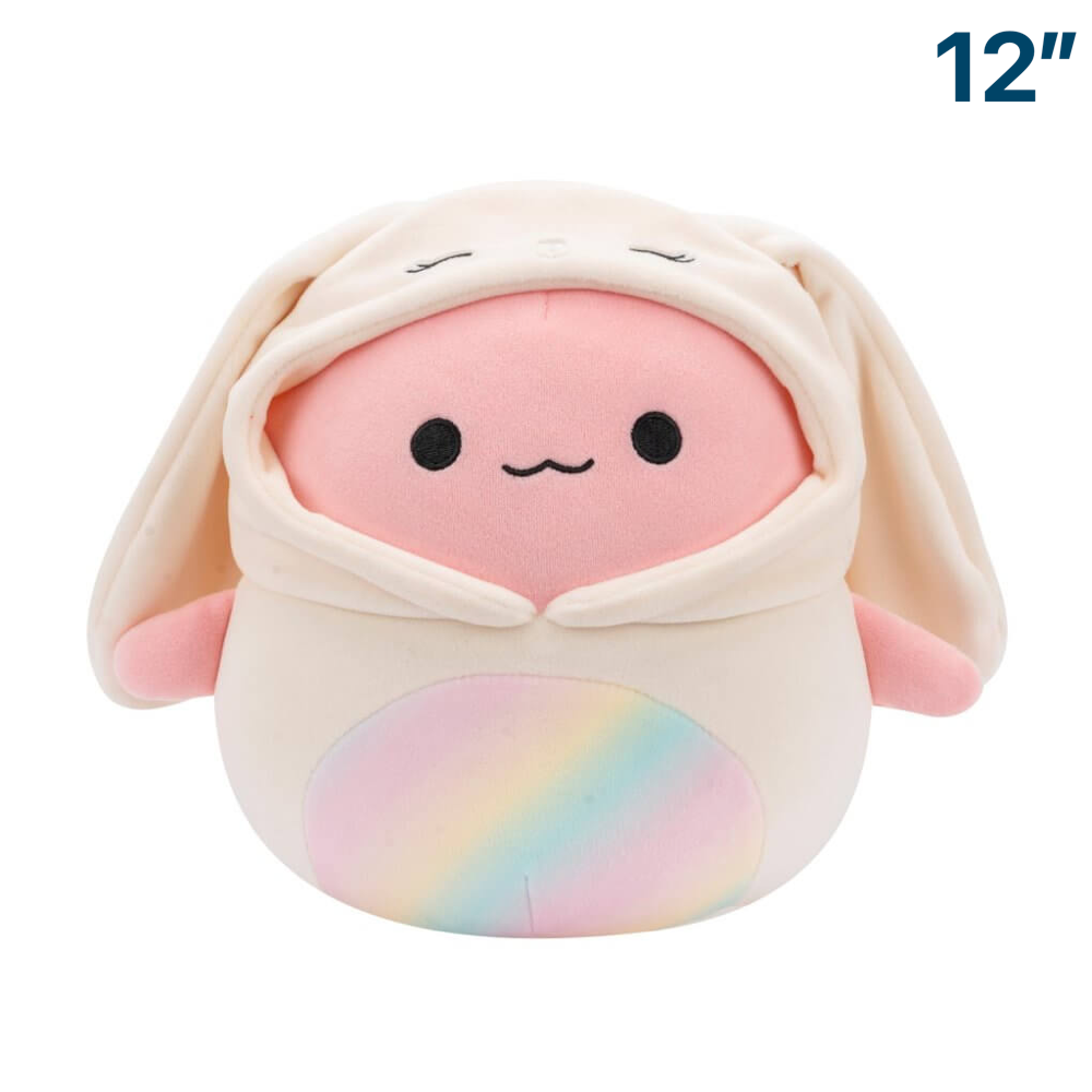 Archie the Axolotl in Bunny Costume ~ 12" 2024 Easter Squishmallow Plush