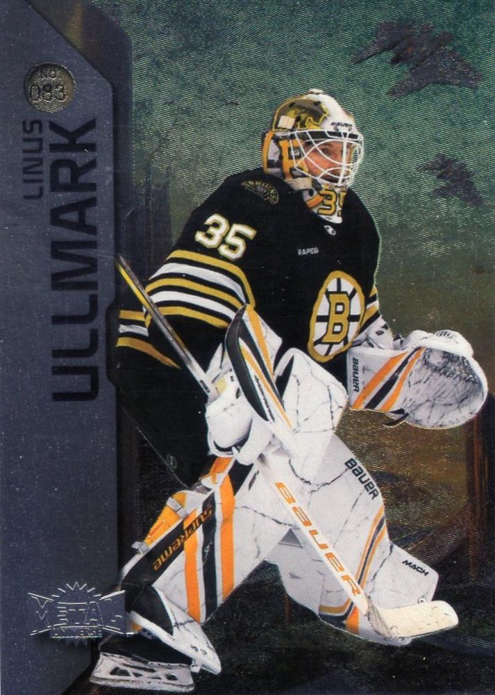 Linus Ullmark #083 Boston Bruins | 2023-24 SkyBox Metal Universe | NHL Trading Card