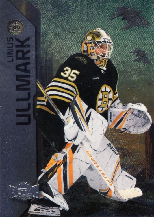 Linus Ullmark #083 Boston Bruins | 2023-24 SkyBox Metal Universe | NHL Trading Card