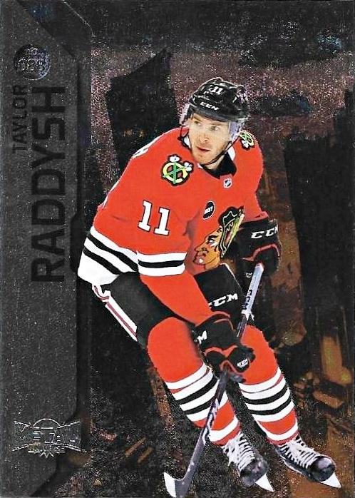 Taylor Raddysh #088 Chicago Blackhawks | 2023-24 SkyBox Metal Universe | NHL Trading Card