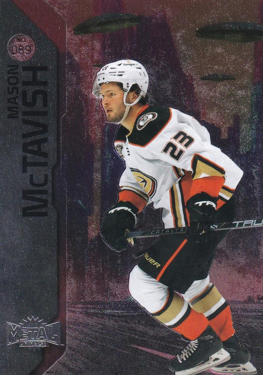Mason McTavish #089 Anaheim Ducks | 2023-24 SkyBox Metal Universe | NHL Trading Card