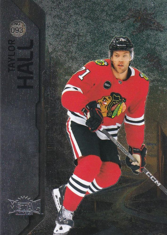 Taylor Hall #093 Chicago Blackhawks | 2023-24 SkyBox Metal Universe | NHL Trading Card