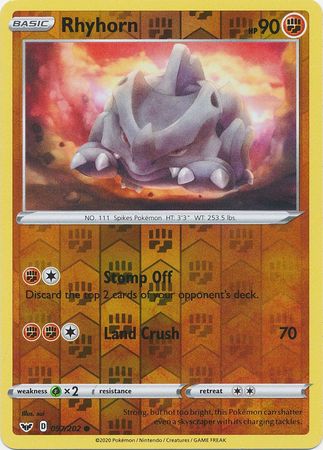 Buy Rhyhorn Common | Sword & Shield