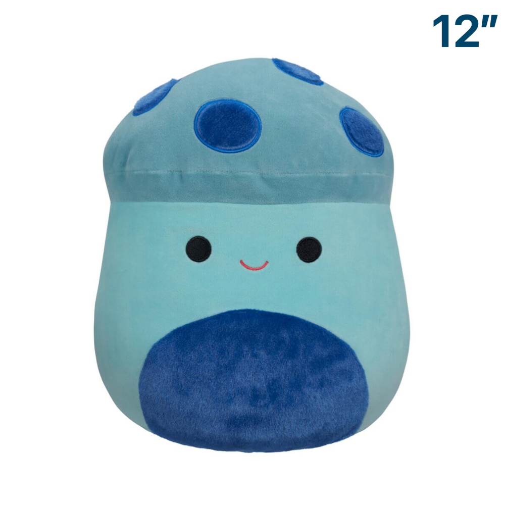 Ankur the Blue Mushroom ~ 12" Wave 18 B Squishmallow Plush