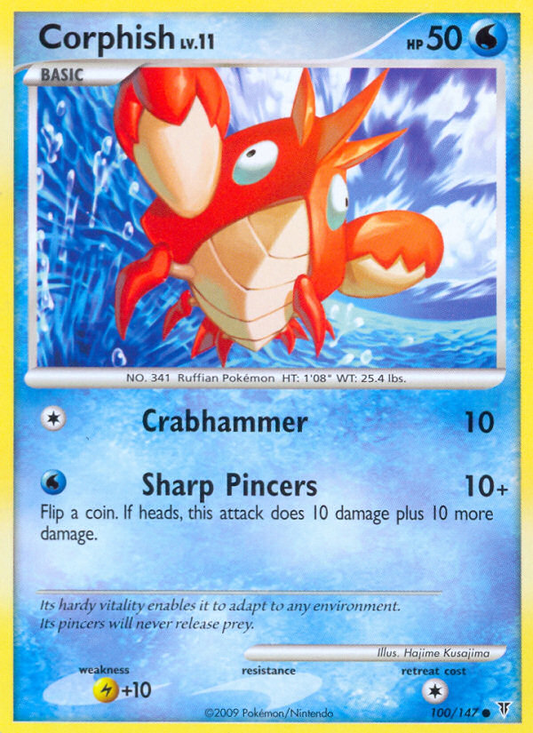 Corphish 100/147 Common | Supreme Victors | Pokemon Card
