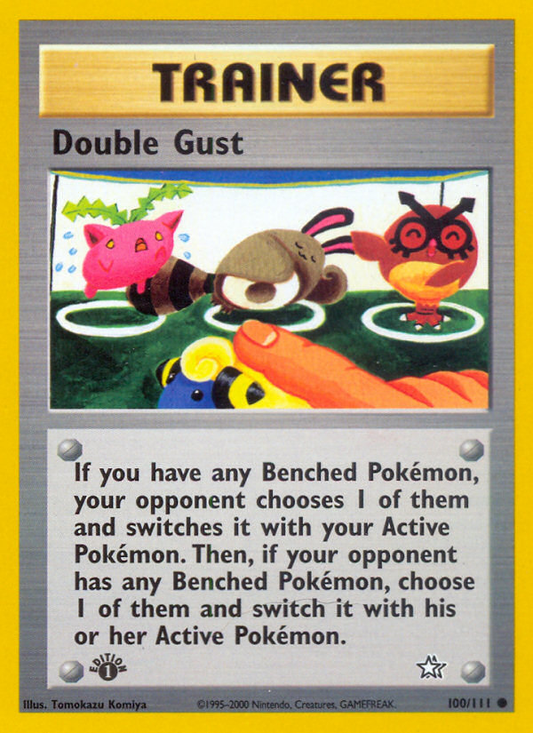 Double Gust 100/111 Common | Neo Genesis | Pokemon Card