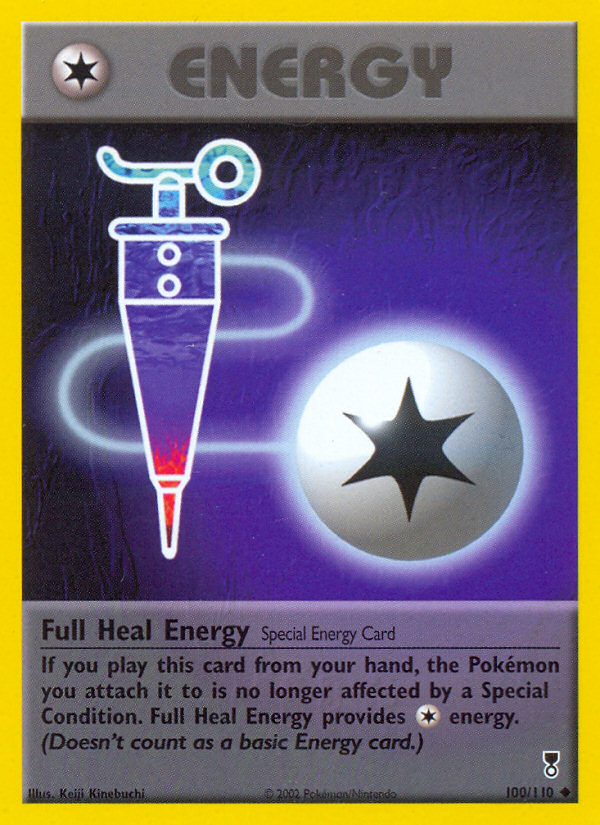 Full Heal Energy 100/110 Uncommon | Legendary Collection | Pokemon Card