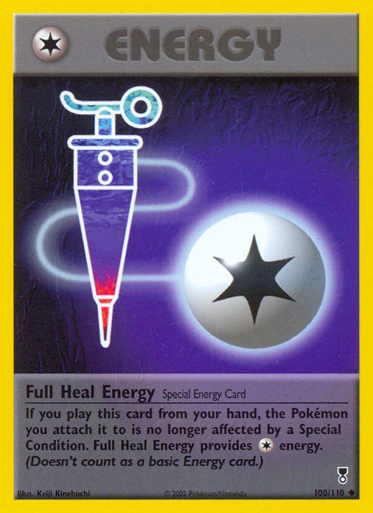 Full Heal Energy 100/110 Uncommon | Legendary Collection | Pokemon Card