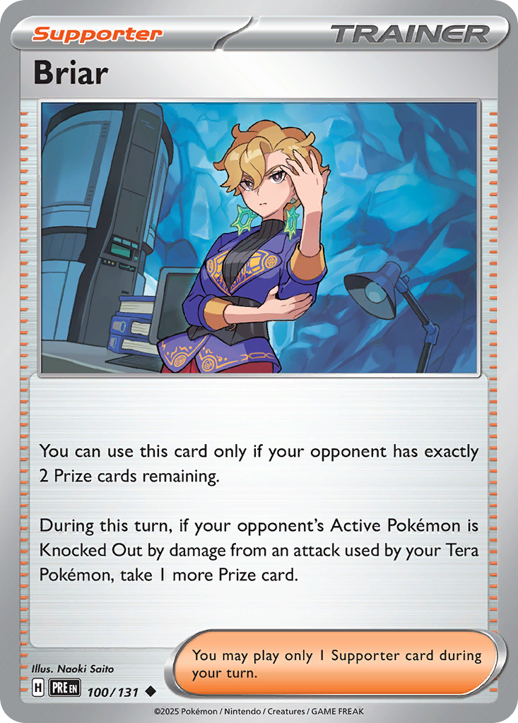 Briar 100/131 Uncommon | Prismatic Evolutions | Pokemon Card