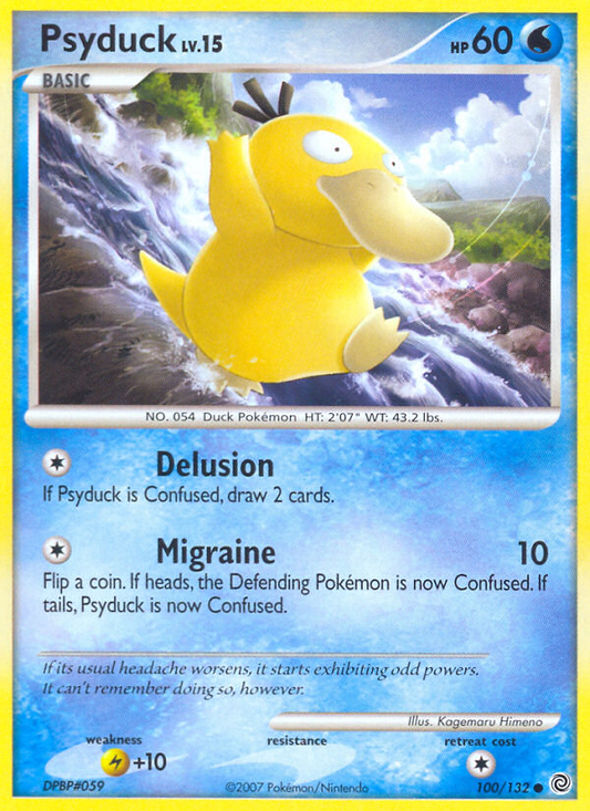Psyduck 100/132 Common | Secret Wonders | Pokemon Card