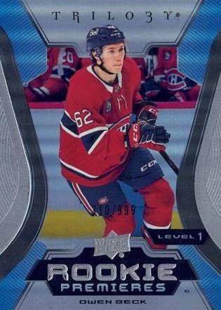 Owen Beck #101 Montreal Canadiens | 2023-24 Upper Deck Trilogy | NHL Trading Card