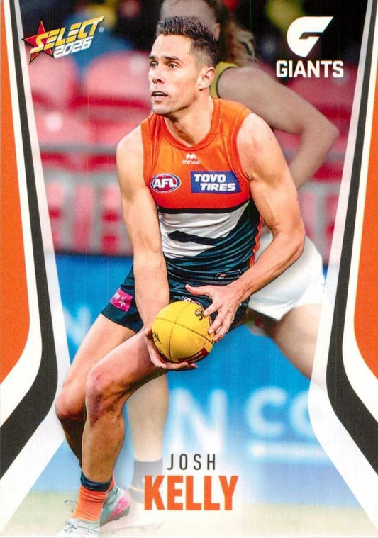 Josh Kelly #101 Greater Western Sydney Giants | 2026 Select AFL Footy Stars | Trading Card