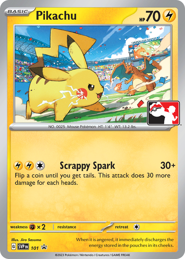 Pikachu #101 Promo | Scarlet & Violet Black Star Promos | Pokemon Card
