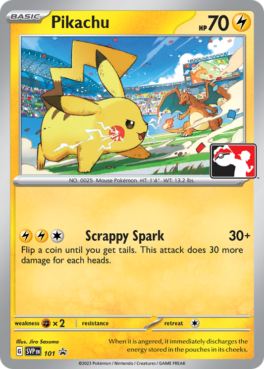Pikachu #101 Promo | Scarlet & Violet Black Star Promos | Pokemon Card